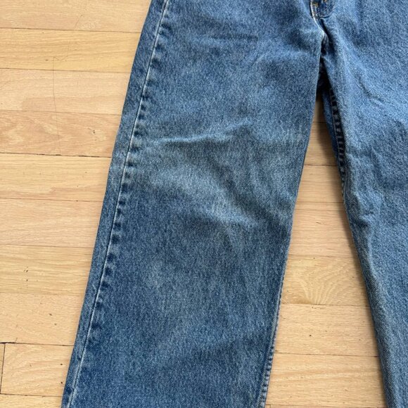 Levi's 535 Straight Leg Vintage 90s Medium Blue Women's 24 - Picture 2 of 10